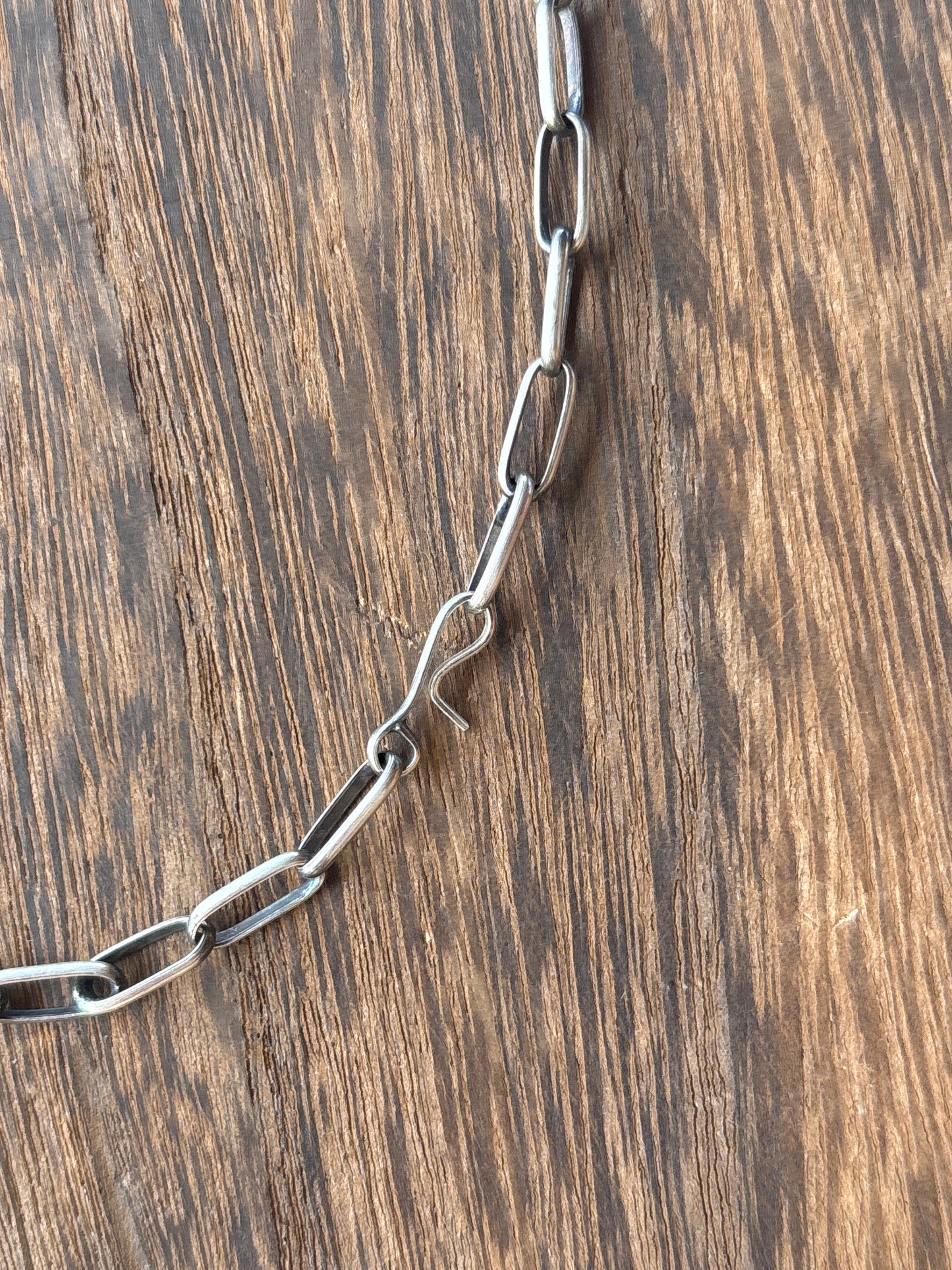 Sally Shurley SS handmade chain necklace 099964RB