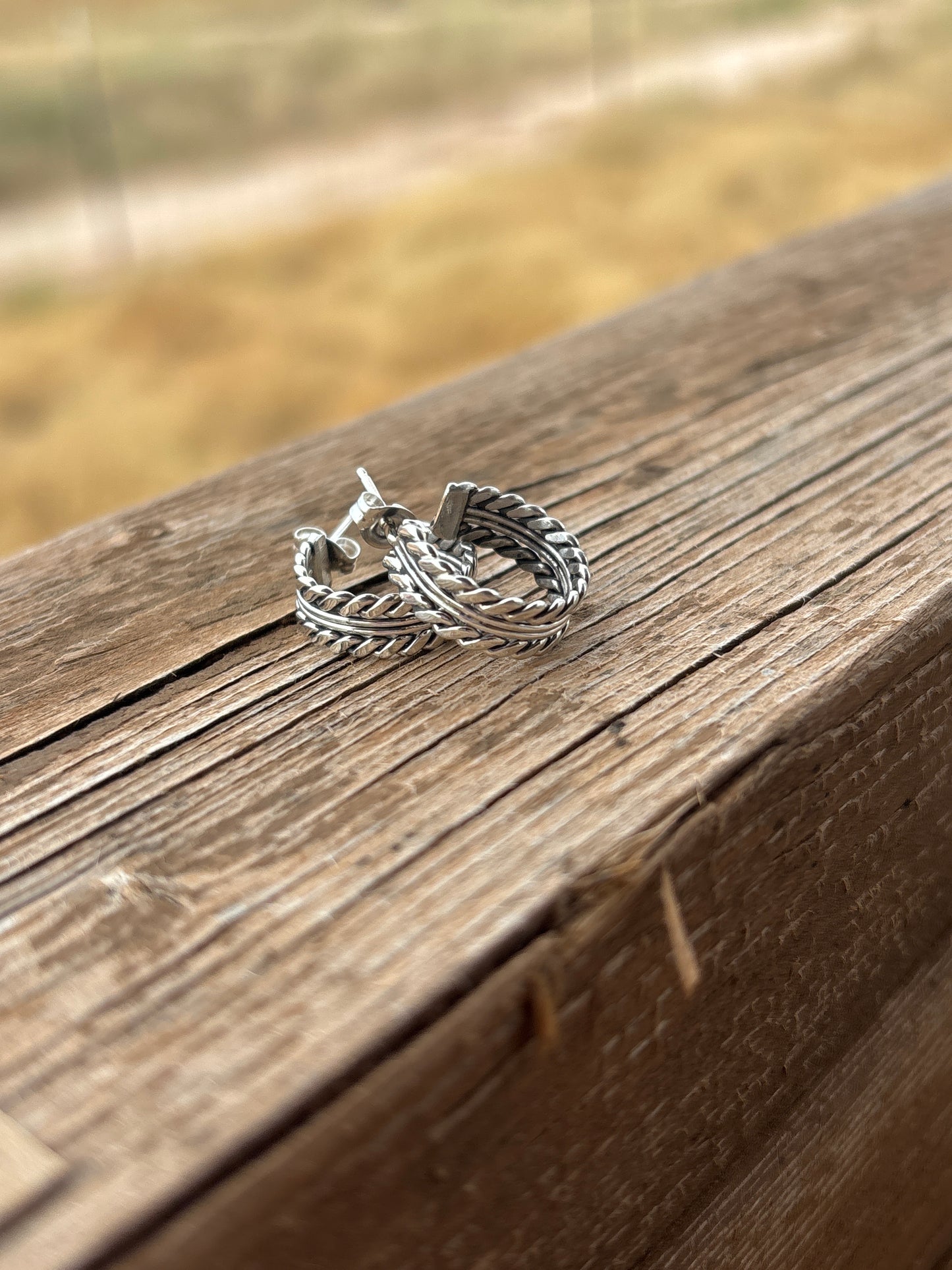 Elaine Tahe Small Hoop Earrings 1ESET