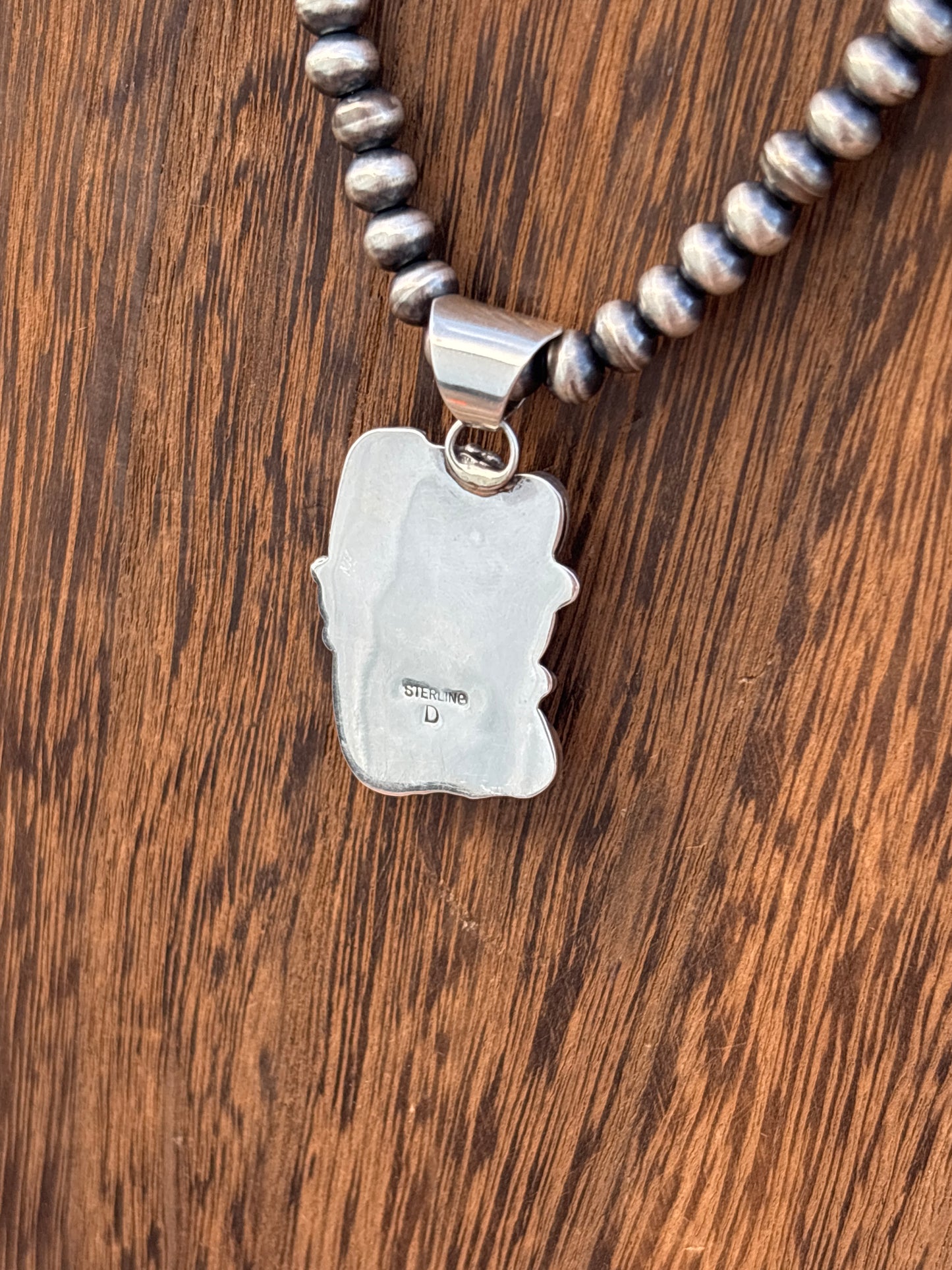 Dahlia Composite Sterling Silver Pendant by Jeremy Delgarito 487rb