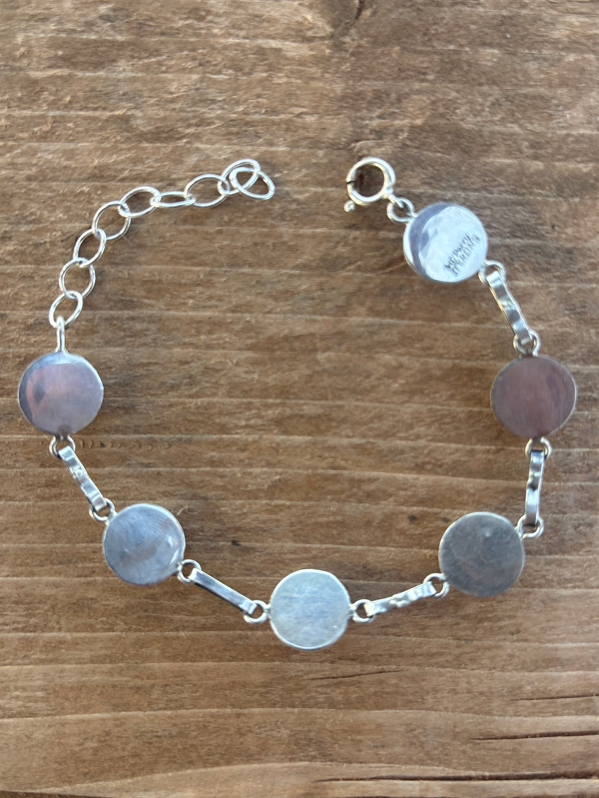 Martin Perry Pink Calcite Earrings & Link Bracelet Set 798PRB