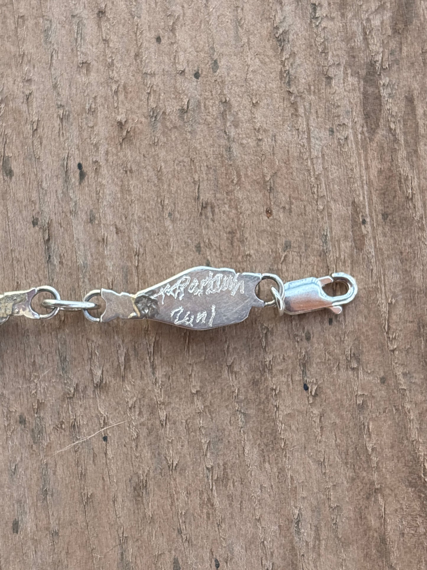 Terrance Panteah/Tammy Johnson Red Coral & Turquoise Link Bracelet 244128rb