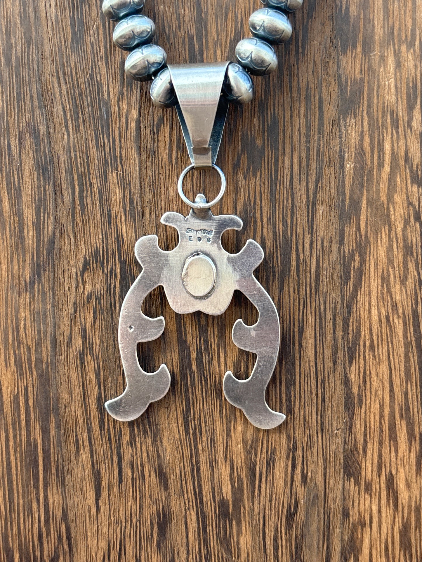 Sterling Silver & Turquoise Pendant by Eugene Gruber 18458