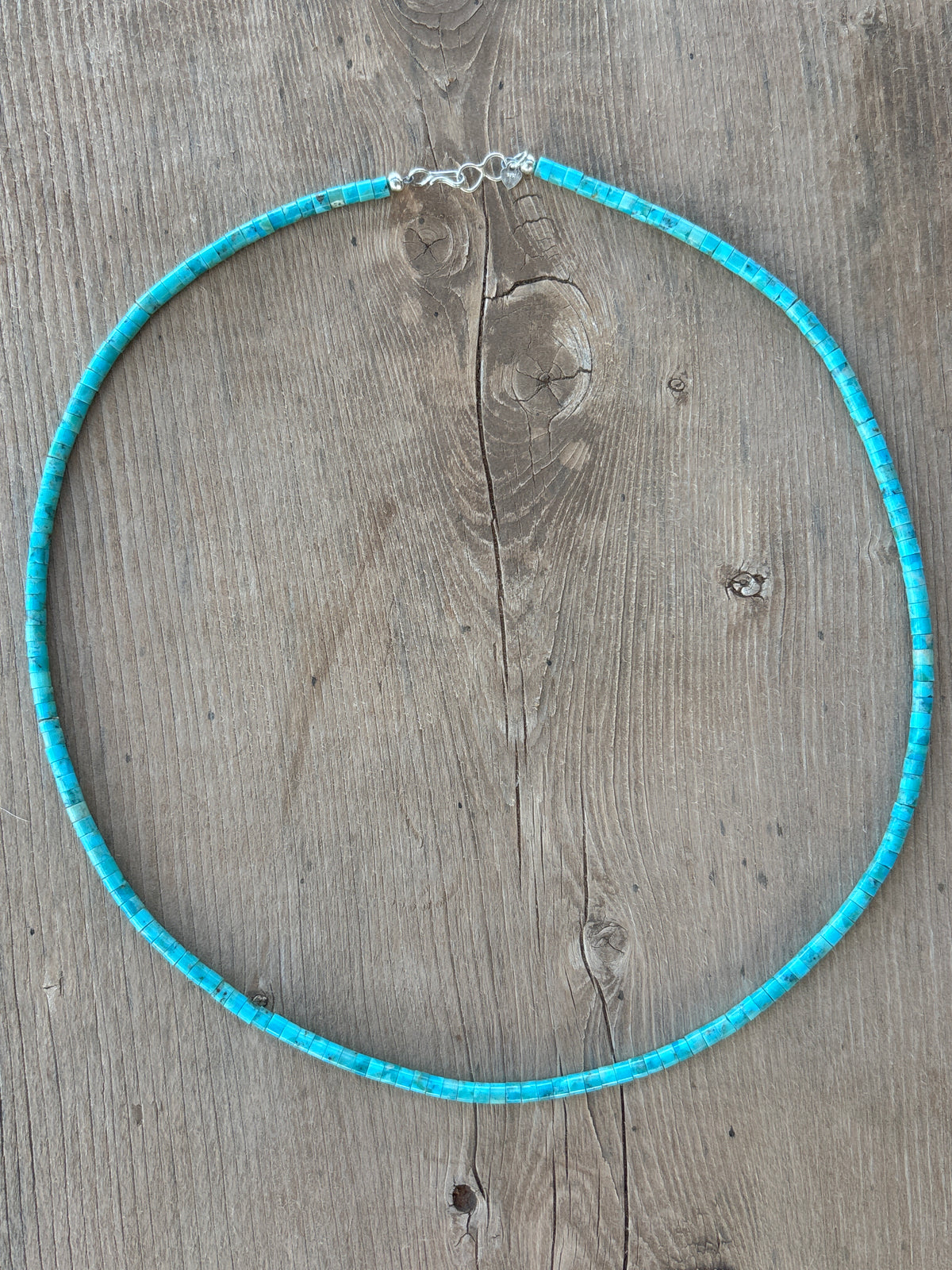 18" Judy Rosetta Turquoise Necklace 03JR