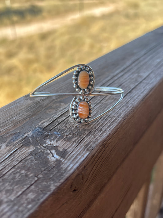 Sadie Jim Orange Spiny Cuff 232255RB