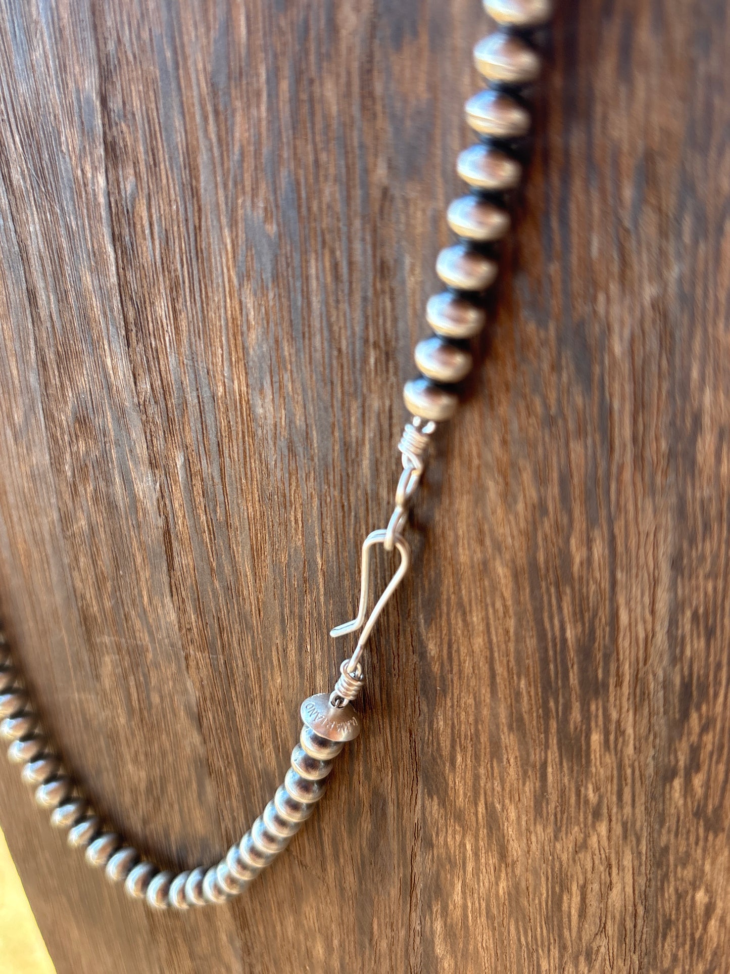 20” 6mm Semi Round Dorinda Mariano Navajo Pearl Necklace 6S20NP