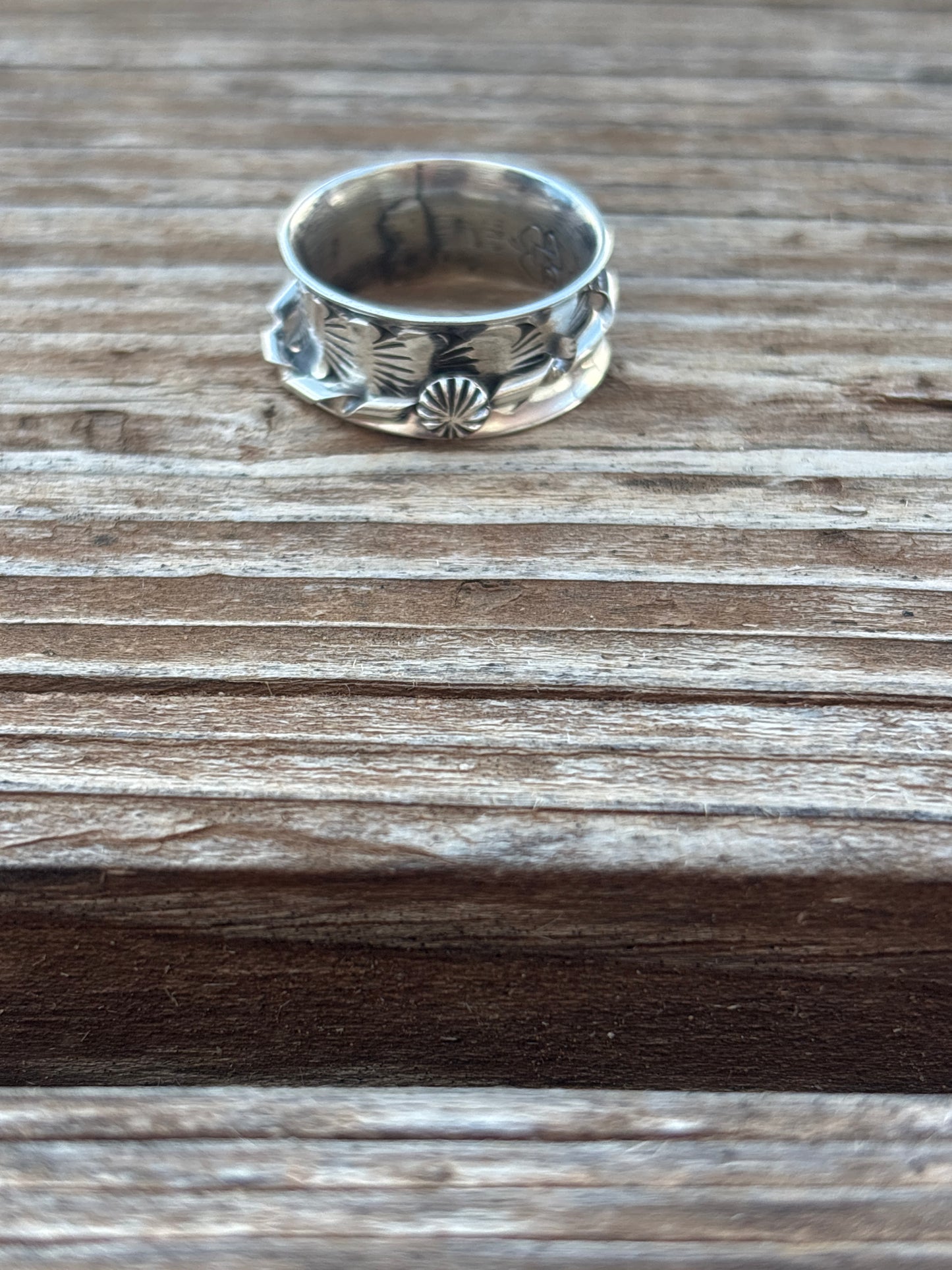 Lyanne Goodluck Sterling Silver Spinner Ring 15LG