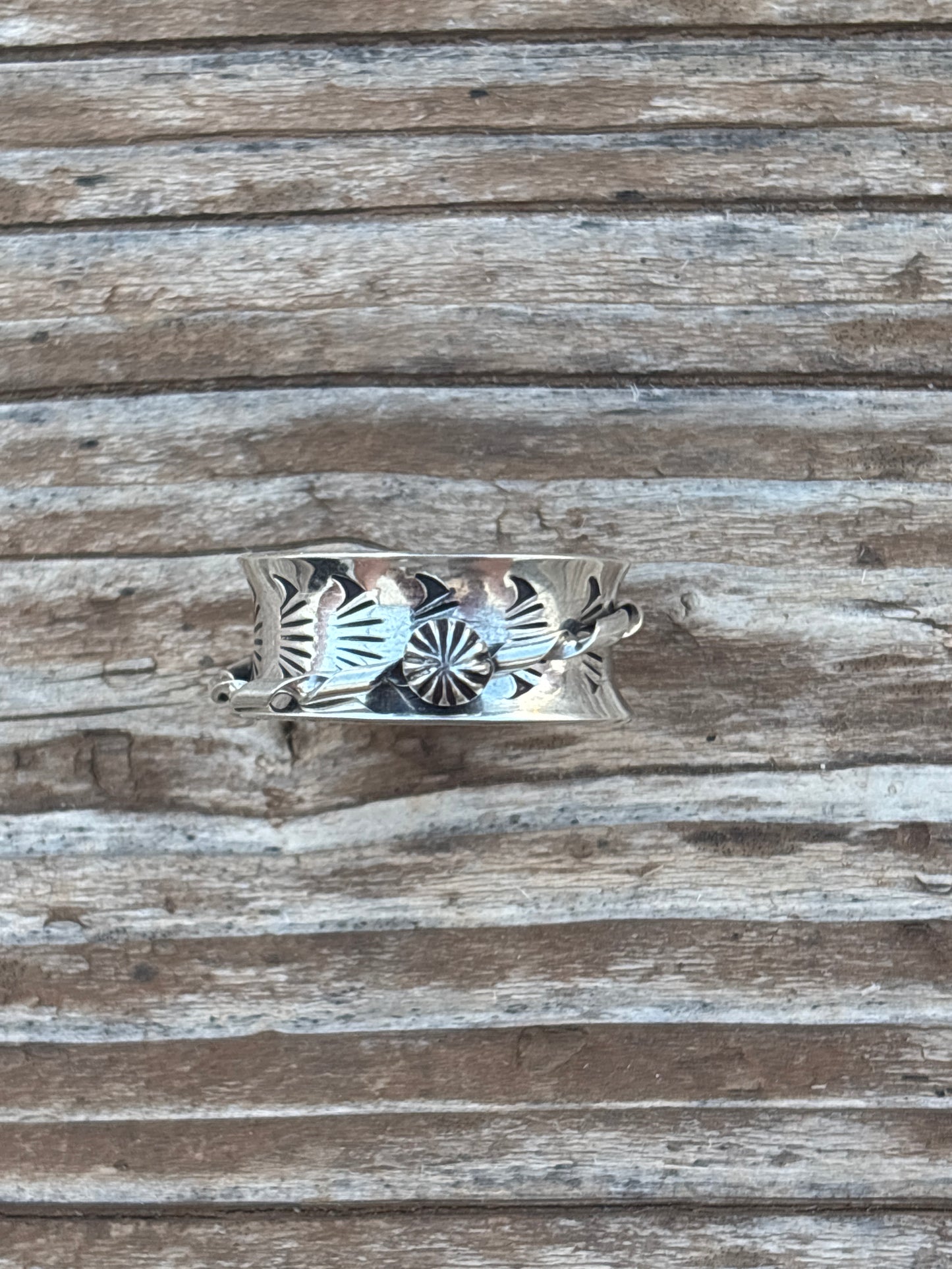 Lyanne Goodluck Sterling Silver Spinner Ring 15LG