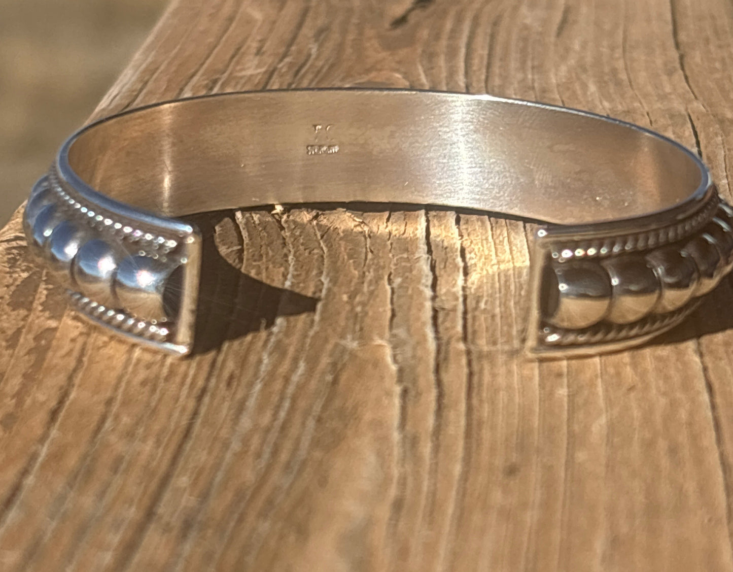 Thomas Charley Silver Cuff 3590RB
