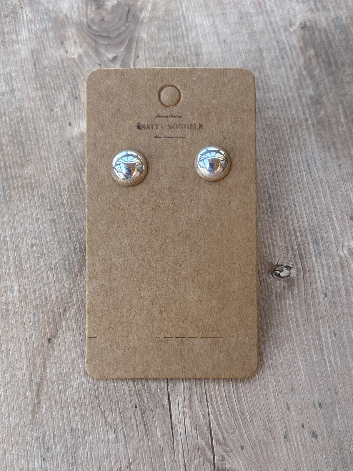Gloria Harvey Sterling Silver Dot Post Earrings 709RB