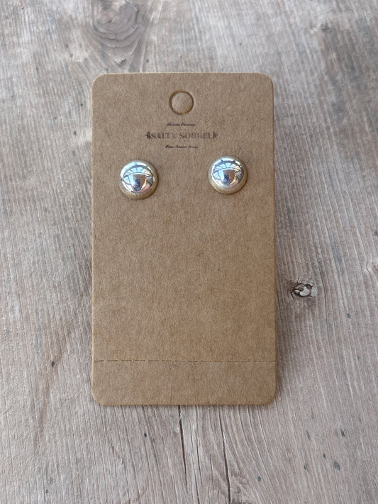 Gloria Harvey Sterling Silver Dot Post Earrings 709RB