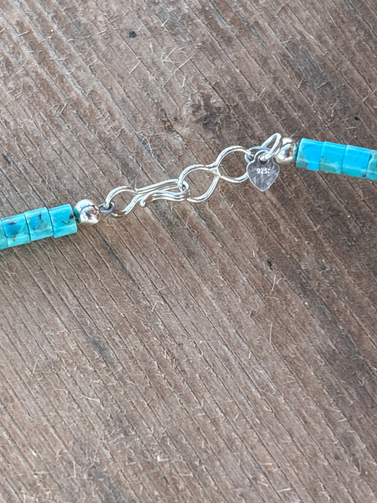 18" Judy Rosetta Turquoise Necklace 03JR