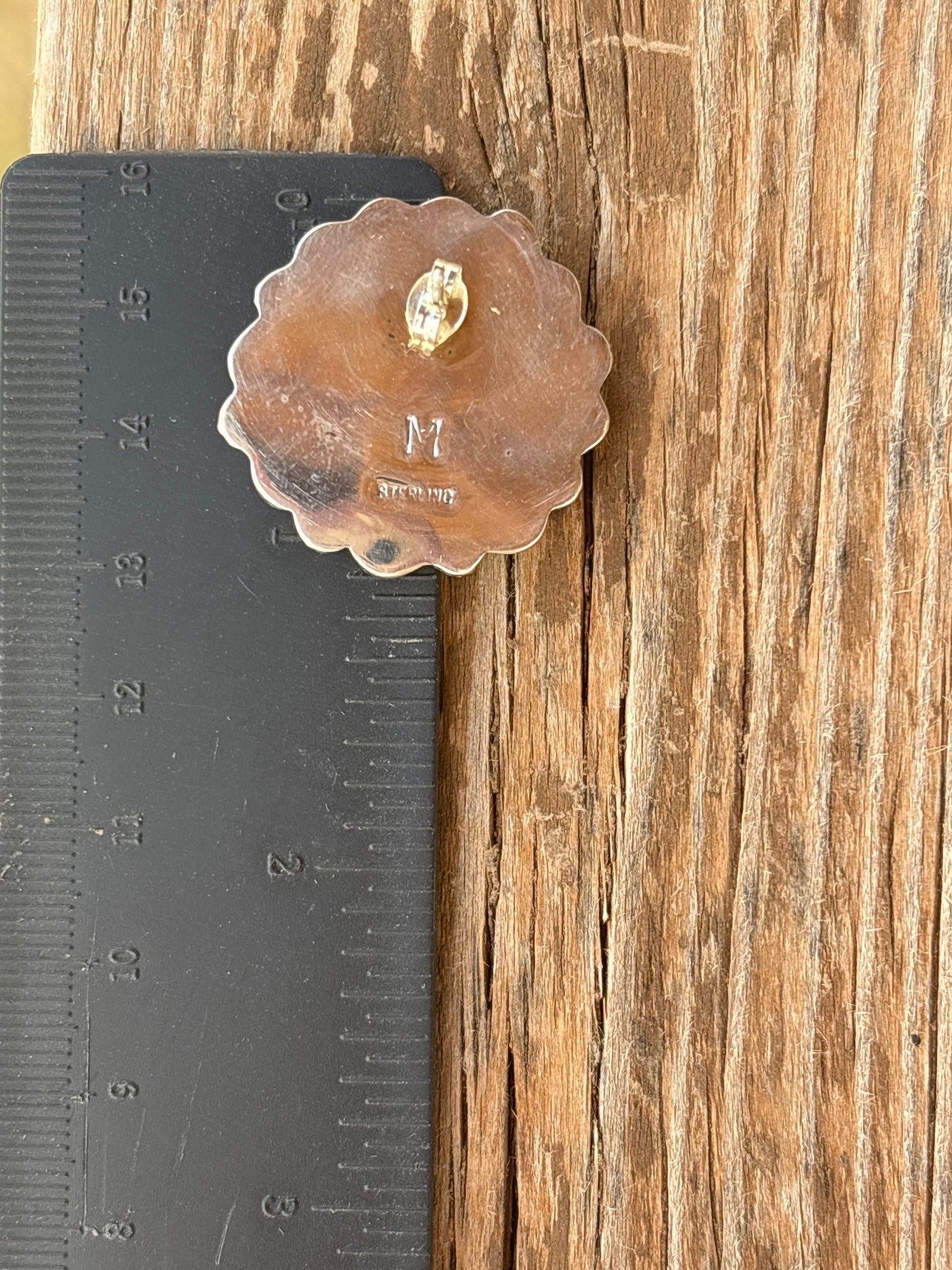 Martin Muskett Turquoise & Sterling Silver Earrings 14935