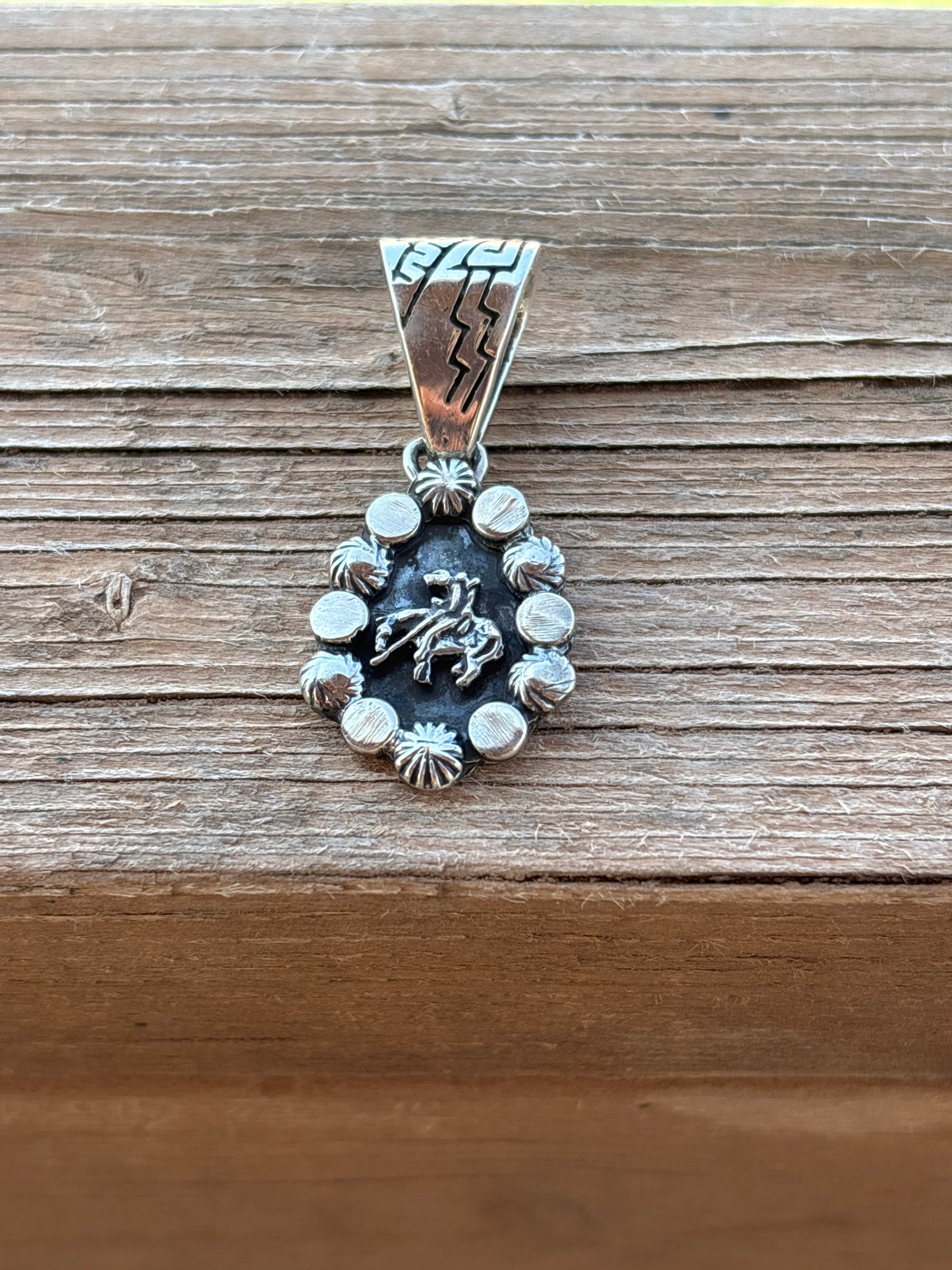 Daniel Dakai Sterling Silver Pendant 544RB