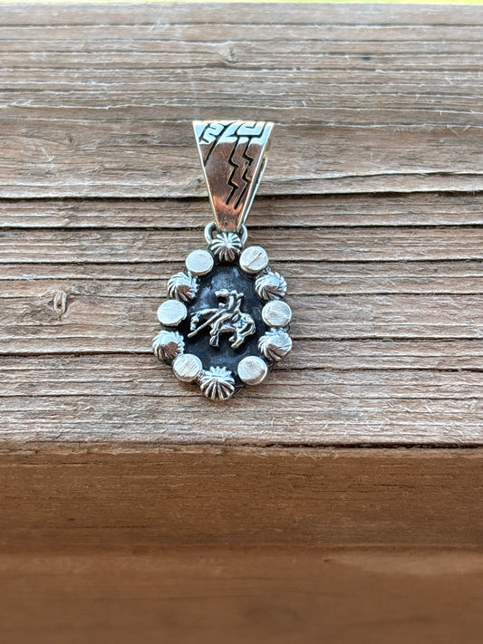 Daniel Dakai Sterling Silver Pendant 544RB