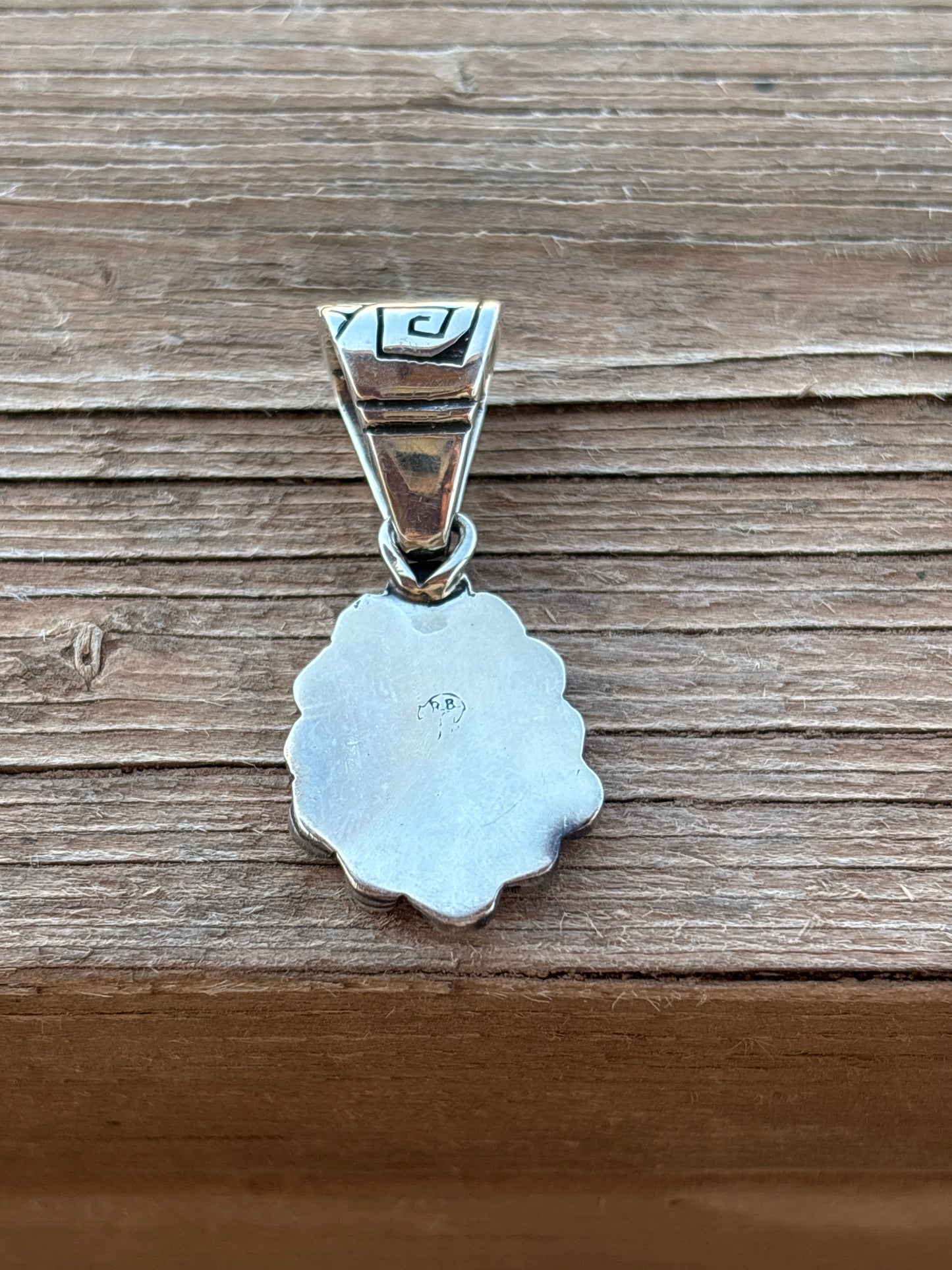 Daniel Dakai Sterling Silver Pendant 544RB