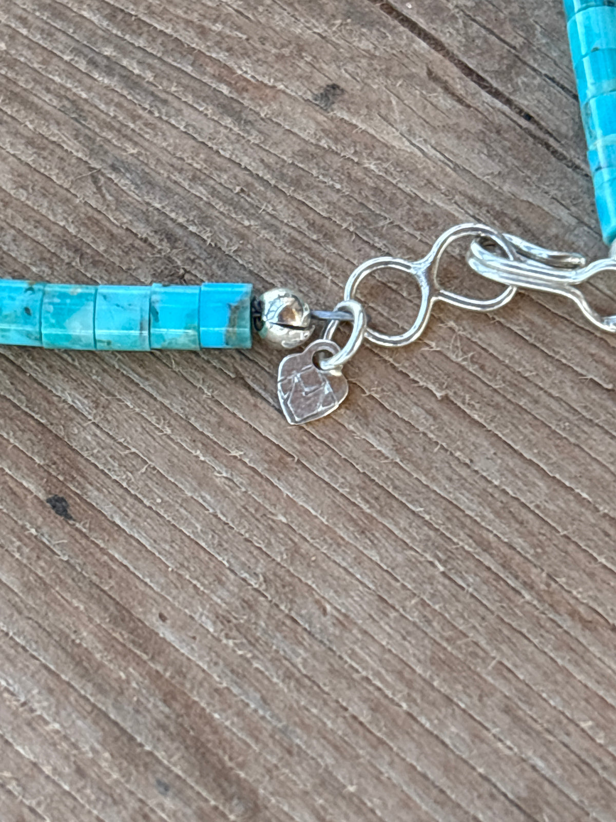 18" Judy Rosetta Turquoise Necklace 03JR